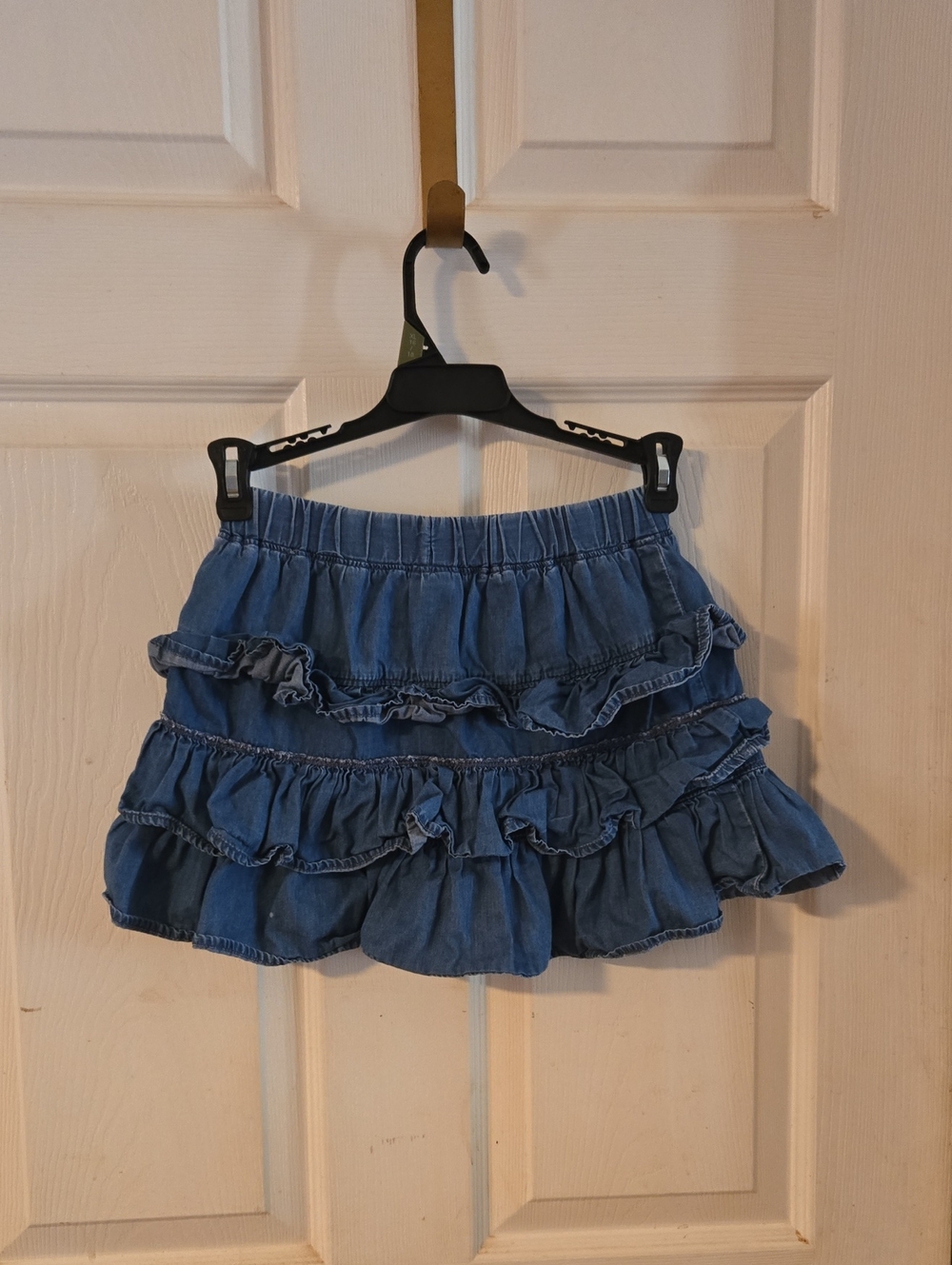 Gap Kids Denim Ruffle Skirt